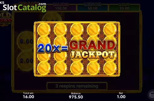 Οθόνη7. Gold Express Hold and Win Κουλοχέρης