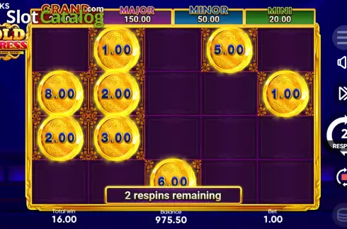 Οθόνη8. Gold Express Hold and Win Κουλοχέρης