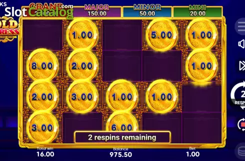 Οθόνη9. Gold Express Hold and Win Κουλοχέρης