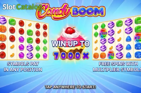 Οθόνη2. Candy Boom Κουλοχέρης