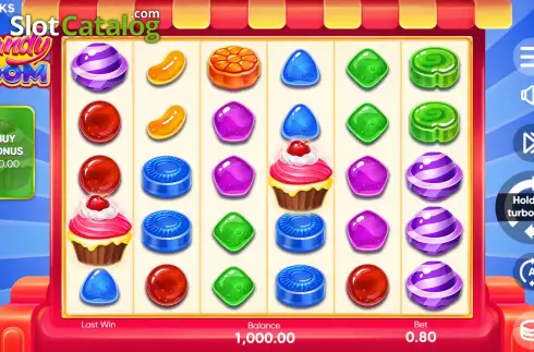 Οθόνη3. Candy Boom Κουλοχέρης