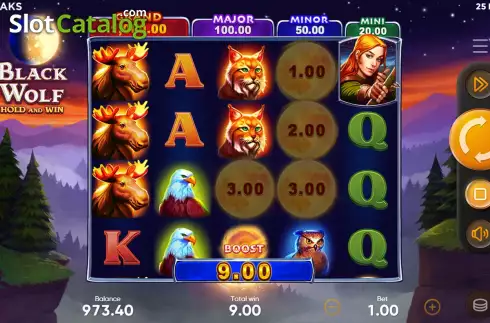 Οθόνη6. Black Wolf Κουλοχέρης
