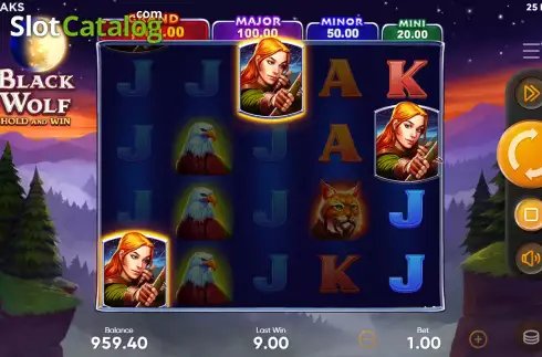 Οθόνη7. Black Wolf Κουλοχέρης