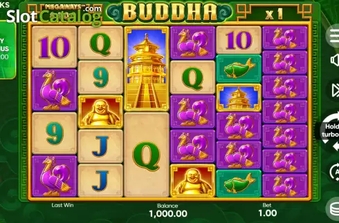 Οθόνη3. Buddha Megaways Κουλοχέρης