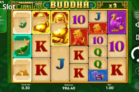 Οθόνη5. Buddha Megaways Κουλοχέρης