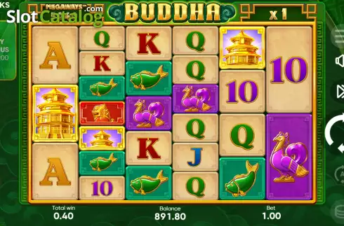 Οθόνη7. Buddha Megaways Κουλοχέρης