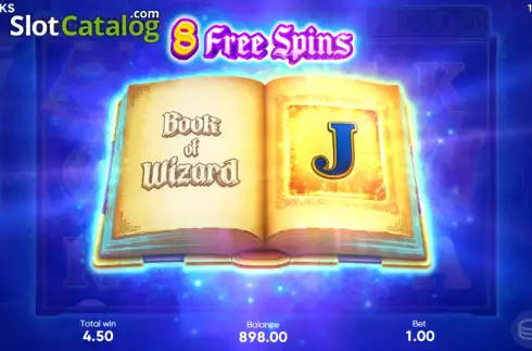 Οθόνη8. Book of Wizard: Crystal Chance Κουλοχέρης 