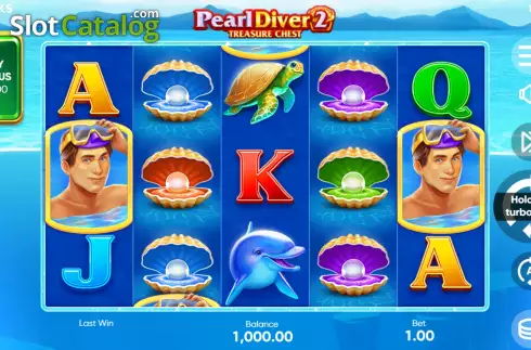 Οθόνη3. Pearl Diver 2: Treasure Chest Κουλοχέρης