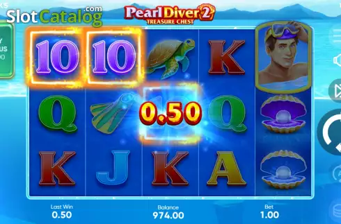 Οθόνη4. Pearl Diver 2: Treasure Chest Κουλοχέρης