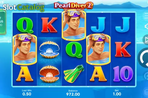 Οθόνη6. Pearl Diver 2: Treasure Chest Κουλοχέρης