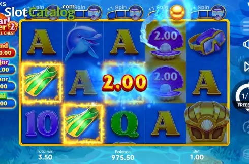 Οθόνη8. Pearl Diver 2: Treasure Chest Κουλοχέρης