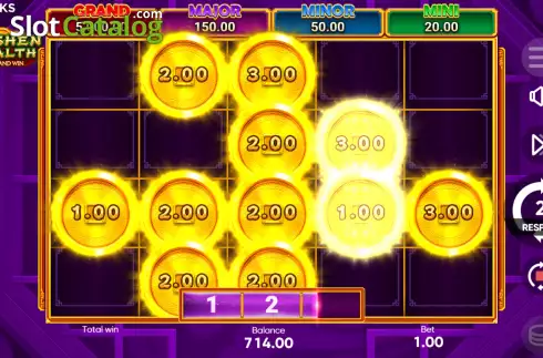 Οθόνη9. Caishen Wealth Hold and Win Κουλοχέρης