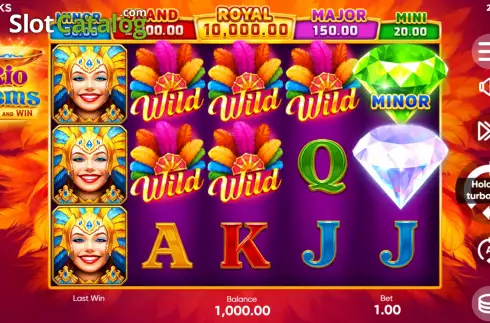 Οθόνη3. Rio Gems Κουλοχέρης