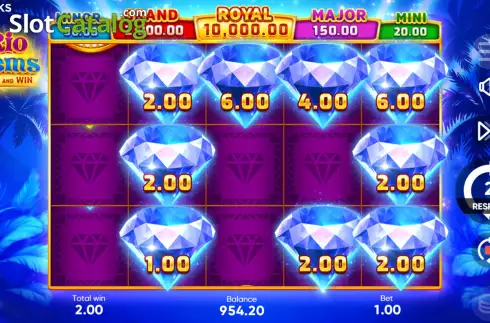 Οθόνη9. Rio Gems Κουλοχέρης