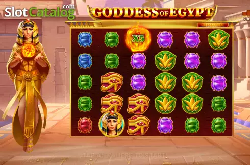Οθόνη2. Goddess of Egypt (Booongo) Κουλοχέρης