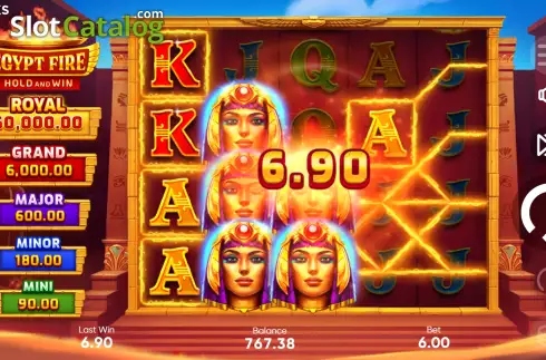 Οθόνη7. Egypt Fire Κουλοχέρης