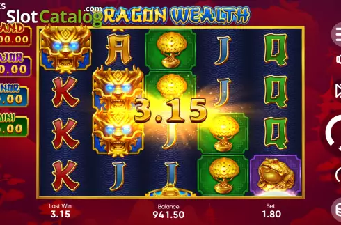 Οθόνη7. Dragon Wealth Κουλοχέρης