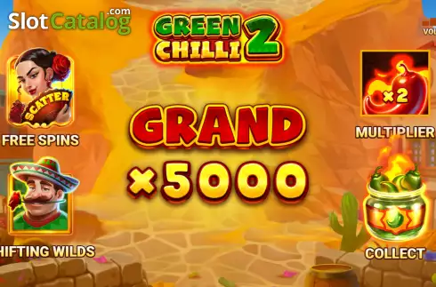 Οθόνη3. Green Chilli 2 Κουλοχέρης 