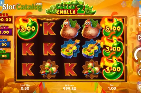 Οθόνη4. Green Chilli 2 Κουλοχέρης 