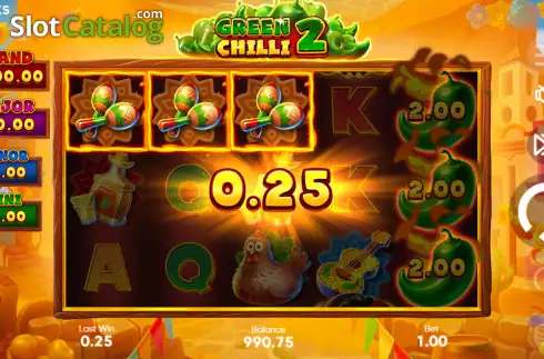 Οθόνη5. Green Chilli 2 Κουλοχέρης 