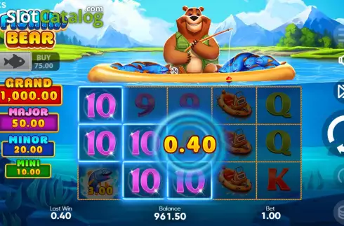 Οθόνη4. Fishin' Bear Κουλοχέρης