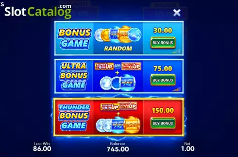 Οθόνη6. Coin Up: Lightning Κουλοχέρης