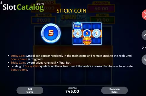 Οθόνη8. Coin Up: Lightning Κουλοχέρης