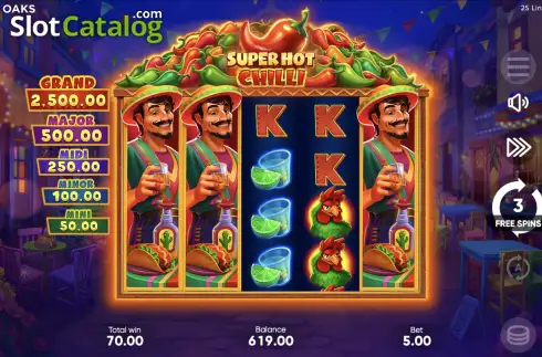 Οθόνη8. Super Hot Chilli Κουλοχέρης