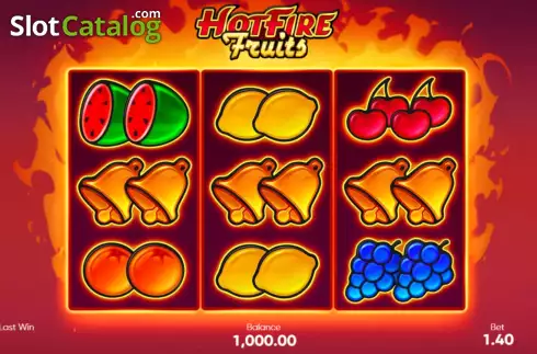 Οθόνη2. Hot Fire Fruits Κουλοχέρης
