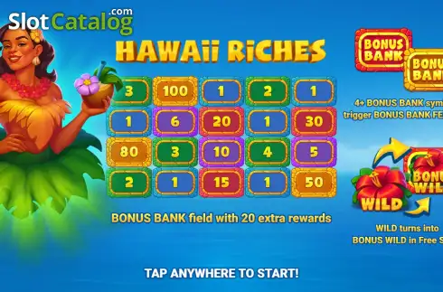 Οθόνη2. Hawaii Riches Κουλοχέρης