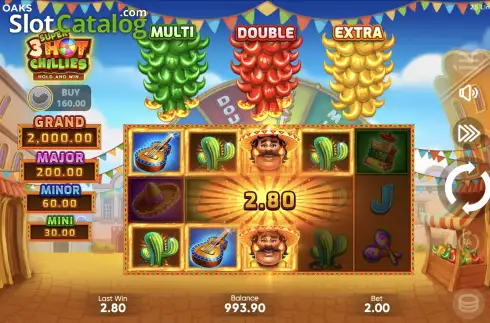 Οθόνη4. 3 Super Hot Chillies Κουλοχέρης 