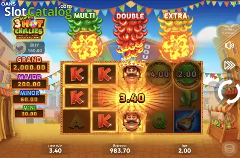 Οθόνη6. 3 Super Hot Chillies Κουλοχέρης 