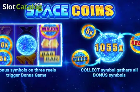 Οθόνη2. Space Coins Κουλοχέρης