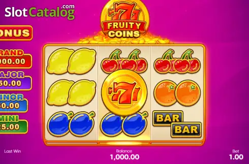 Οθόνη2. 777 Fruity Coins Κουλοχέρης 