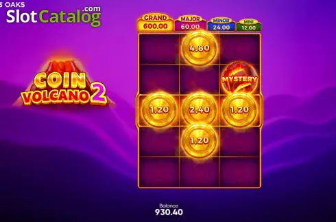Οθόνη3. Coin Volcano 2 Κουλοχέρης