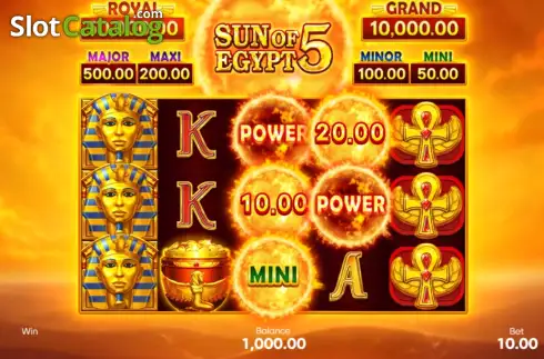Οθόνη2. Sun of Egypt 5 Κουλοχέρης 