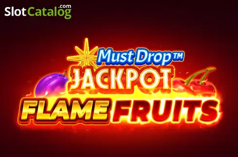 Must Drop Jackpot Flame Fruits Λογότυπο Must Drop Jackpot Flame Fruits Λογότυπο