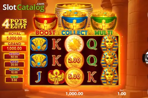 Οθόνη2. 4 Pots of Egypt Κουλοχέρης