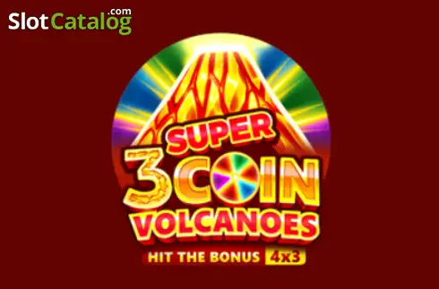 3 Super Coin Volcanoes Κουλοχέρης 