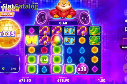 Οθόνη3. DJ Tiger x1000 Κουλοχέρης