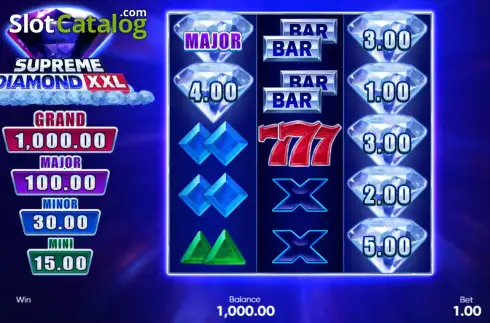 Οθόνη2. Supreme Diamond XXL Κουλοχέρης 