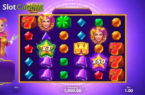 Οθόνη2. Joker Glitz x1000 Κουλοχέρης