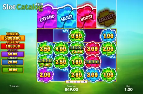 Οθόνη3. 4 Fortune Clovers Κουλοχέρης