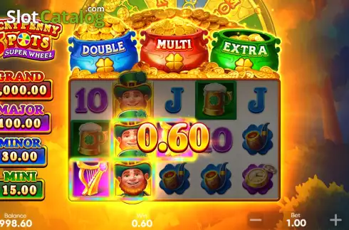 Οθόνη3. Lucky Penny 3 Pots: Super Wheel Κουλοχέρης