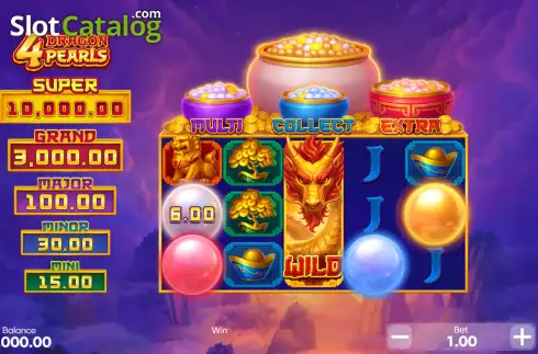 Οθόνη2. 4 Dragon Pearls Κουλοχέρης