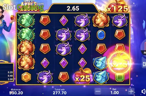 Οθόνη3. Lucky Apple x2500 Κουλοχέρης