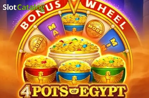 4 Pots of Egypt: Bonus Wheel Λογότυπο 4 Pots of Egypt: Bonus Wheel Λογότυπο