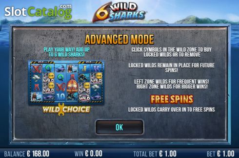 Οθόνη5. 6 Wild Sharks Κουλοχέρης