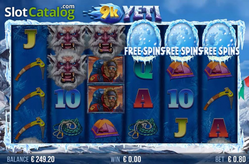 Οθόνη6. 9K Yeti Κουλοχέρης