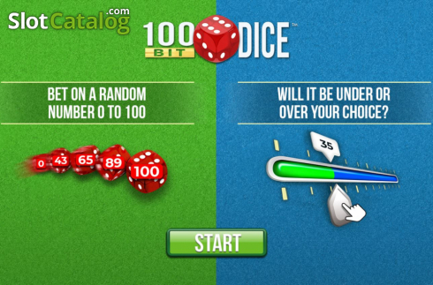 Οθόνη2. 100 Bit Dice Κουλοχέρης